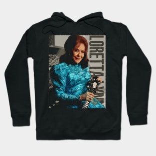 Queen of Country Relive Lynn's Genre Defining Music on a Tee Hoodie